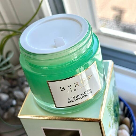 NIB Byroe New York Kale Hydrating Gel Moisturizer Lightweight Gel Cream Vegan - Picture 11 of 12